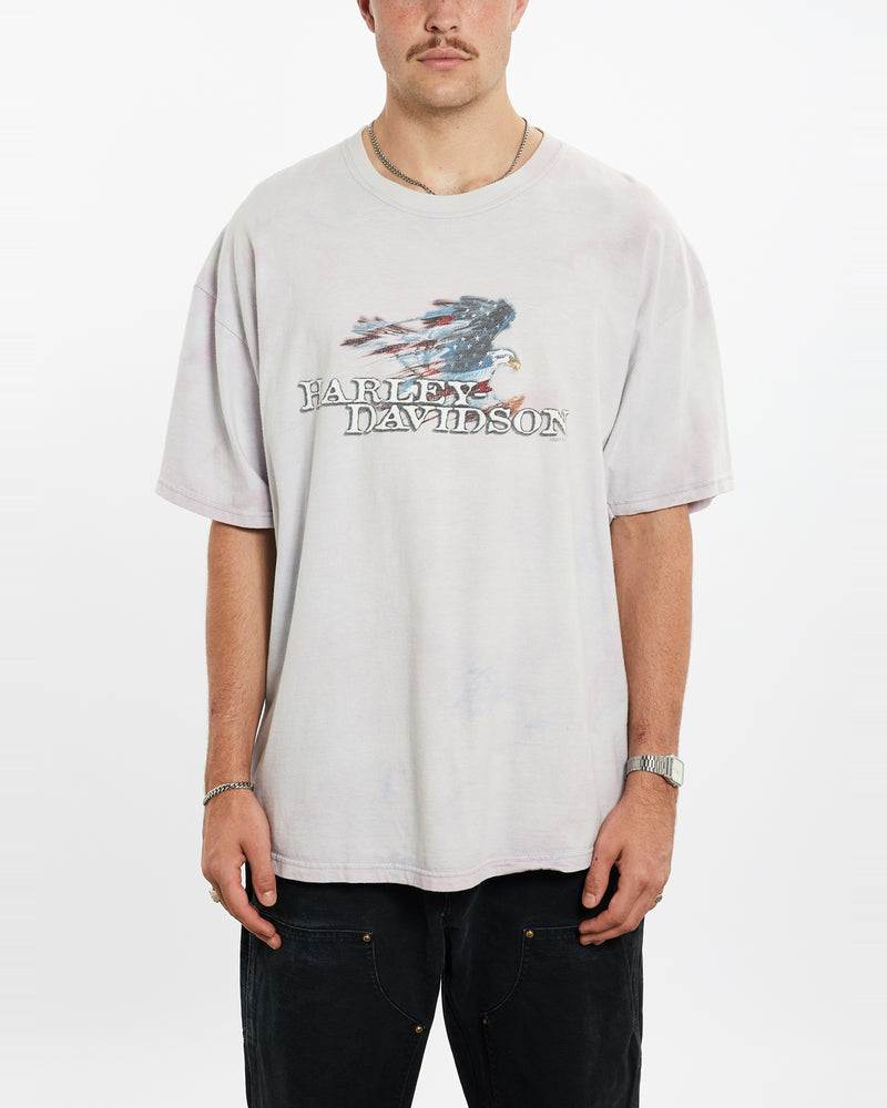 Vintage Harley Davidson Overdyed Tee <br>XL , The Real Deal , newtown, sydney, australia, thrift store, opshop, preloved, secondhand, sustainable, retro, antique, 70s, 80s, 90s, 2000s, 00s, fashion, clothing, streetwear, trendy, garment, style, boutique, store, shop, archive, sale, cheap, best, top