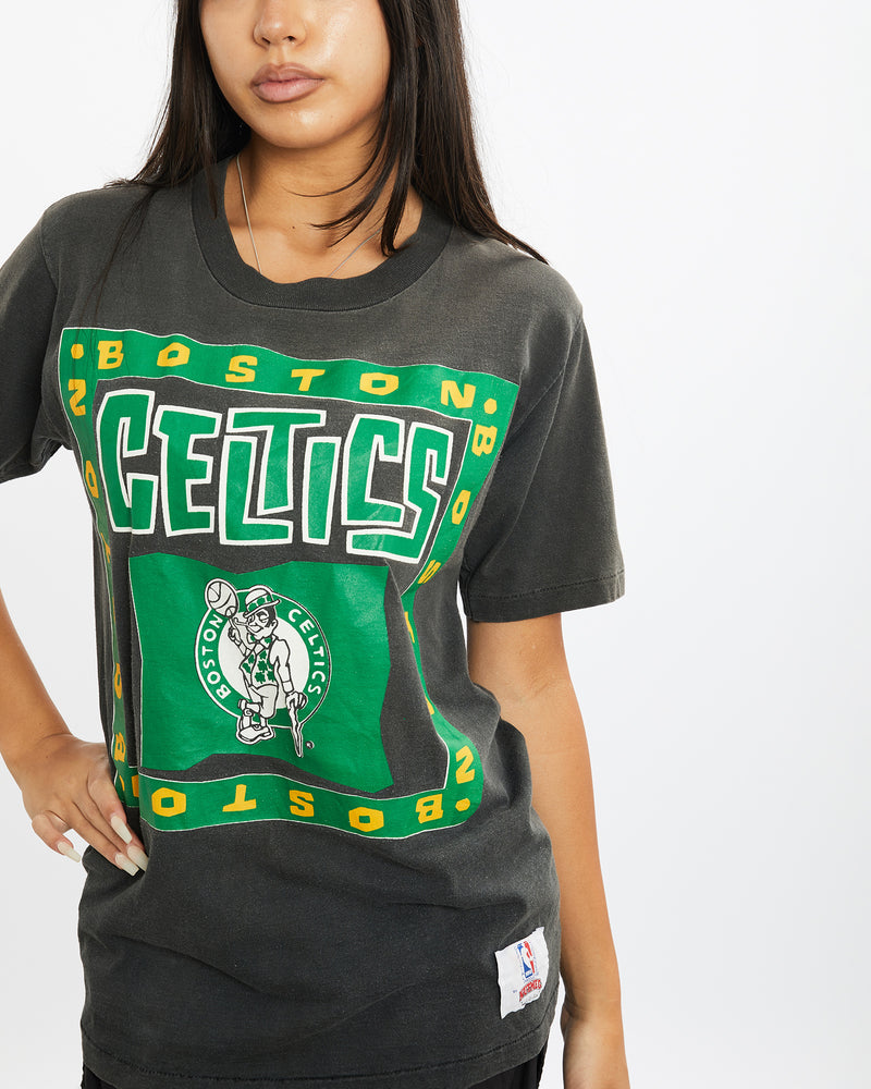 Vintage 90s NBA Boston Celtics Tee <br>S , The Real Deal , newtown, sydney, australia, thrift store, opshop, preloved, secondhand, sustainable, retro, antique, 70s, 80s, 90s, 2000s, 00s, fashion, clothing, streetwear, trendy, garment, style, boutique, store, shop, archive, sale, cheap, best, top