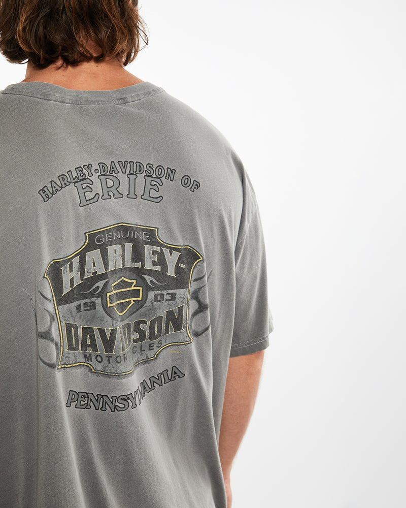 Vintage Harley Davidson Tee <br>XXL , The Real Deal , newtown, sydney, australia, thrift store, opshop, preloved, secondhand, sustainable, retro, antique, 70s, 80s, 90s, 2000s, 00s, fashion, clothing, streetwear, trendy, garment, style, boutique, store, shop, archive, sale, cheap, best, top