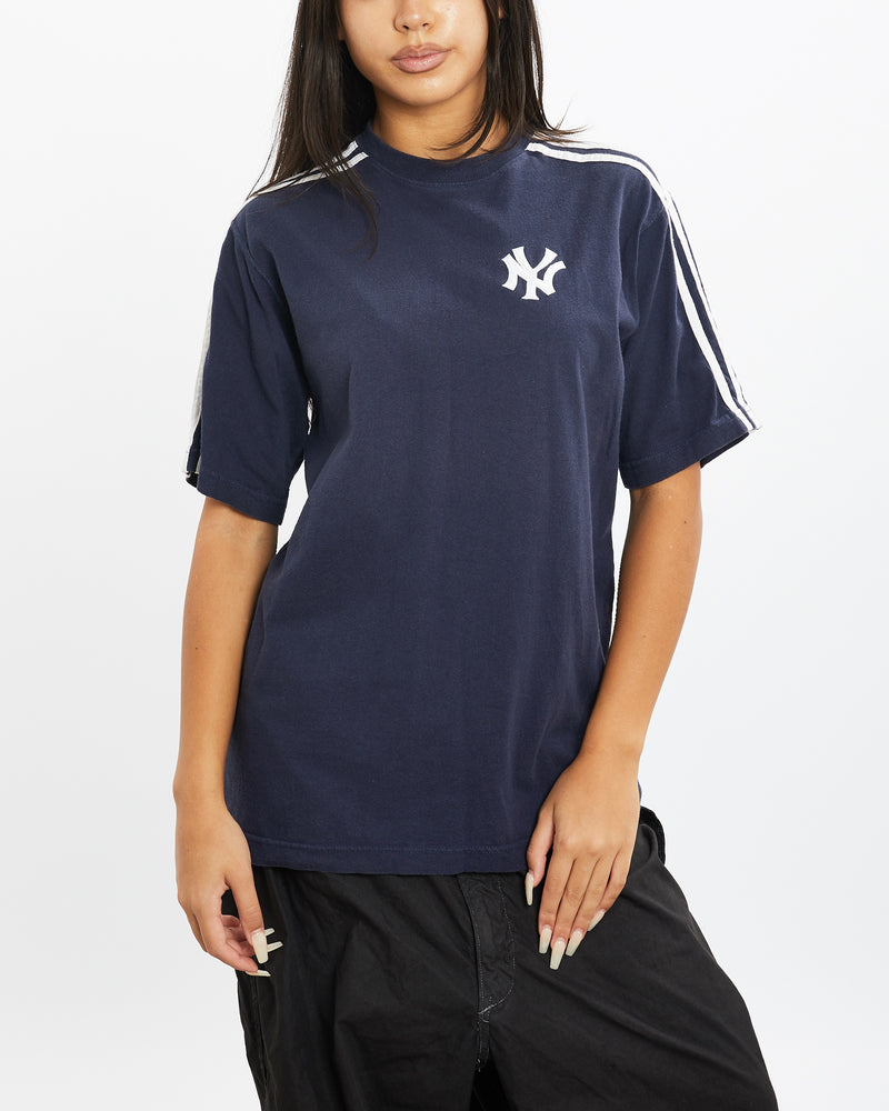 Vintage 90s Adidas MLB New York Yankees Tee <br>S , The Real Deal , newtown, sydney, australia, thrift store, opshop, preloved, secondhand, sustainable, retro, antique, 70s, 80s, 90s, 2000s, 00s, fashion, clothing, streetwear, trendy, garment, style, boutique, store, shop, archive, sale, cheap, best, top