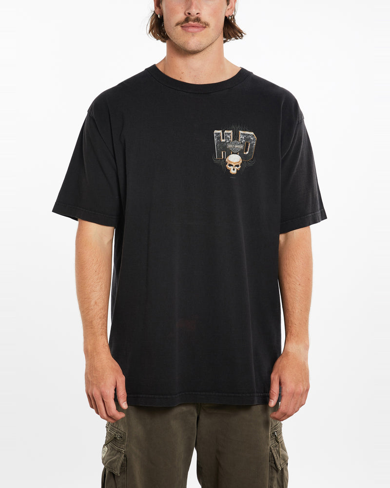 Vintage Harley Davidson Tee <br>XXL , The Real Deal , newtown, sydney, australia, thrift store, opshop, preloved, secondhand, sustainable, retro, antique, 70s, 80s, 90s, 2000s, 00s, fashion, clothing, streetwear, trendy, garment, style, boutique, store, shop, archive, sale, cheap, best, top