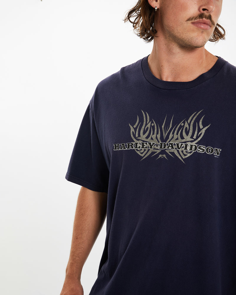 Vintage Harley Davidson Tee <br>XXL , The Real Deal , newtown, sydney, australia, thrift store, opshop, preloved, secondhand, sustainable, retro, antique, 70s, 80s, 90s, 2000s, 00s, fashion, clothing, streetwear, trendy, garment, style, boutique, store, shop, archive, sale, cheap, best, top