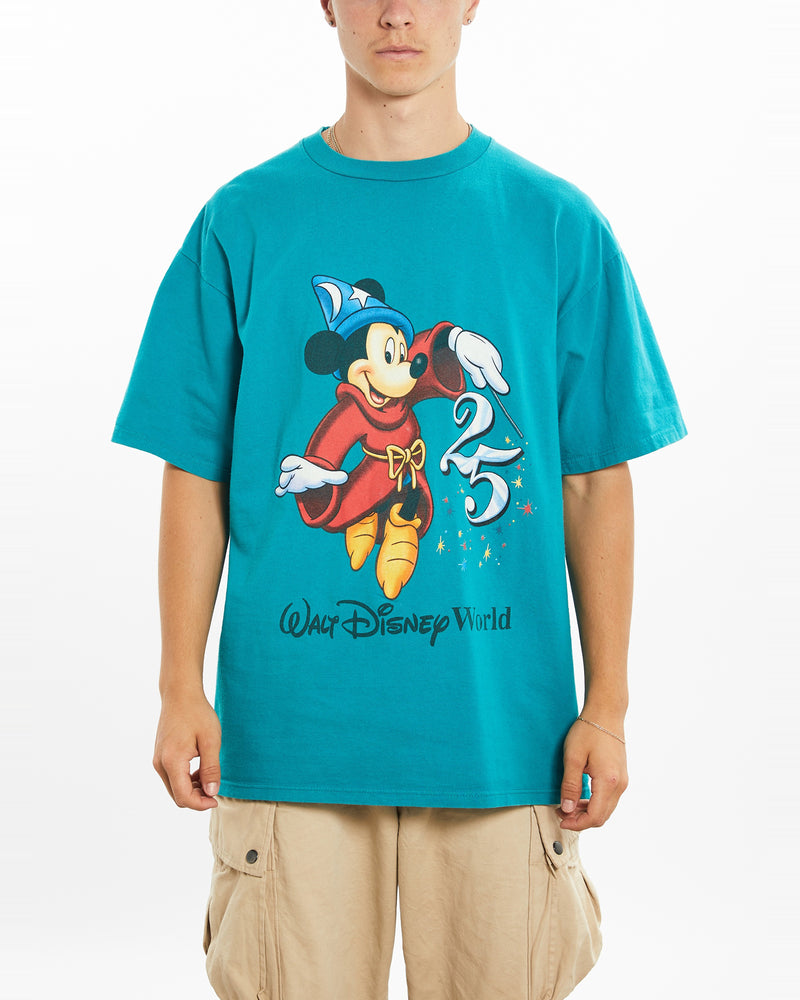 Vintage 90s Walt Disney World Mickey Mouse Tee <br>L , The Real Deal , newtown, sydney, australia, thrift store, opshop, preloved, secondhand, sustainable, retro, antique, 70s, 80s, 90s, 2000s, 00s, fashion, clothing, streetwear, trendy, garment, style, boutique, store, shop, archive, sale, cheap, best, top