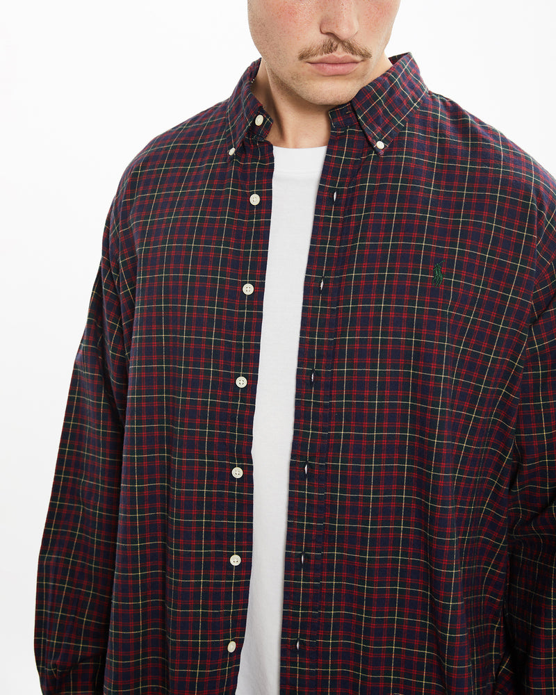 Vintage Polo Ralph Lauren Button Up Shirt <br>XL , The Real Deal , newtown, sydney, australia, thrift store, opshop, preloved, secondhand, sustainable, retro, antique, 70s, 80s, 90s, 2000s, 00s, fashion, clothing, streetwear, trendy, garment, style, boutique, store, shop, archive, sale, cheap, best, top