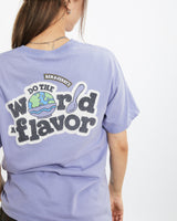 Vintage Ben & Jerry's 'Do The World A Flavor' Tee <br>M , The Real Deal , newtown, sydney, australia, thrift store, opshop, preloved, secondhand, sustainable, retro, antique, 70s, 80s, 90s, 2000s, 00s, fashion, clothing, streetwear, trendy, garment, style, boutique, store, shop, archive, sale, cheap, best, top
