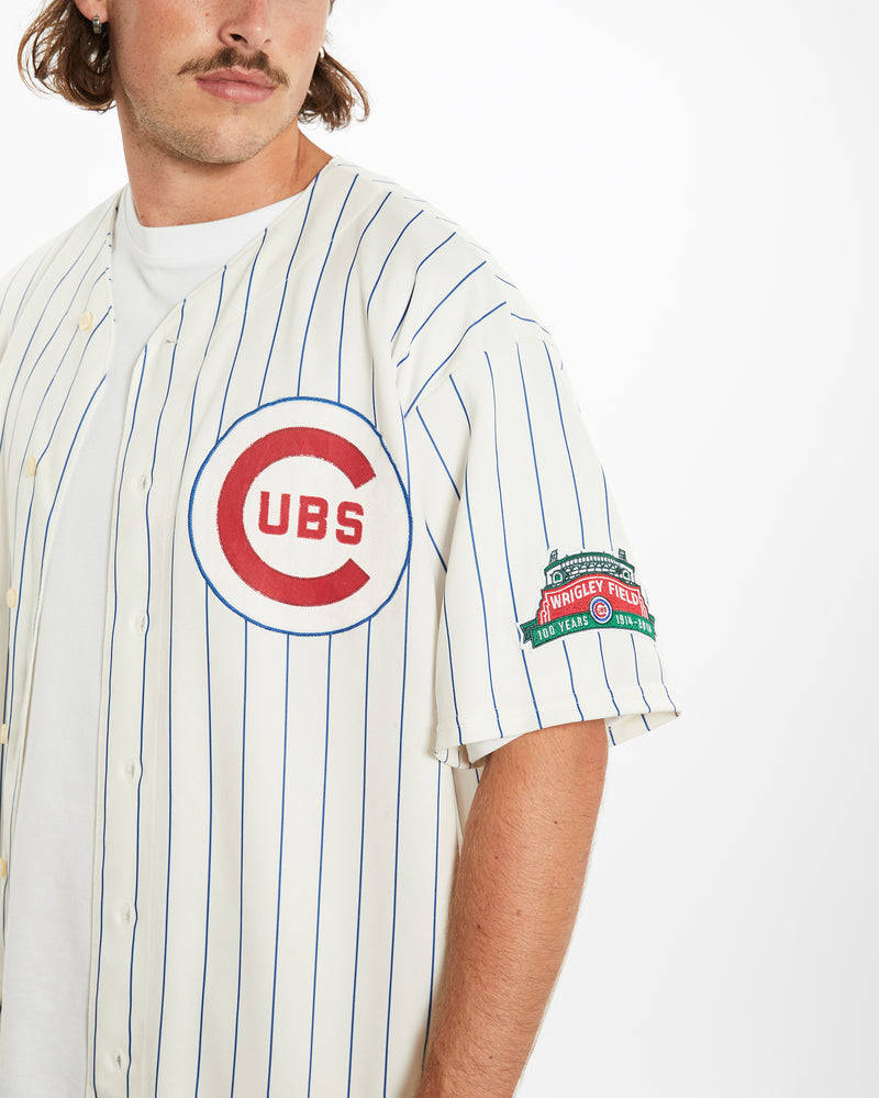 Vintage MLB Chicago Cubs Jersey <br>XXL , The Real Deal , newtown, sydney, australia, thrift store, opshop, preloved, secondhand, sustainable, retro, antique, 70s, 80s, 90s, 2000s, 00s, fashion, clothing, streetwear, trendy, garment, style, boutique, store, shop, archive, sale, cheap, best, top