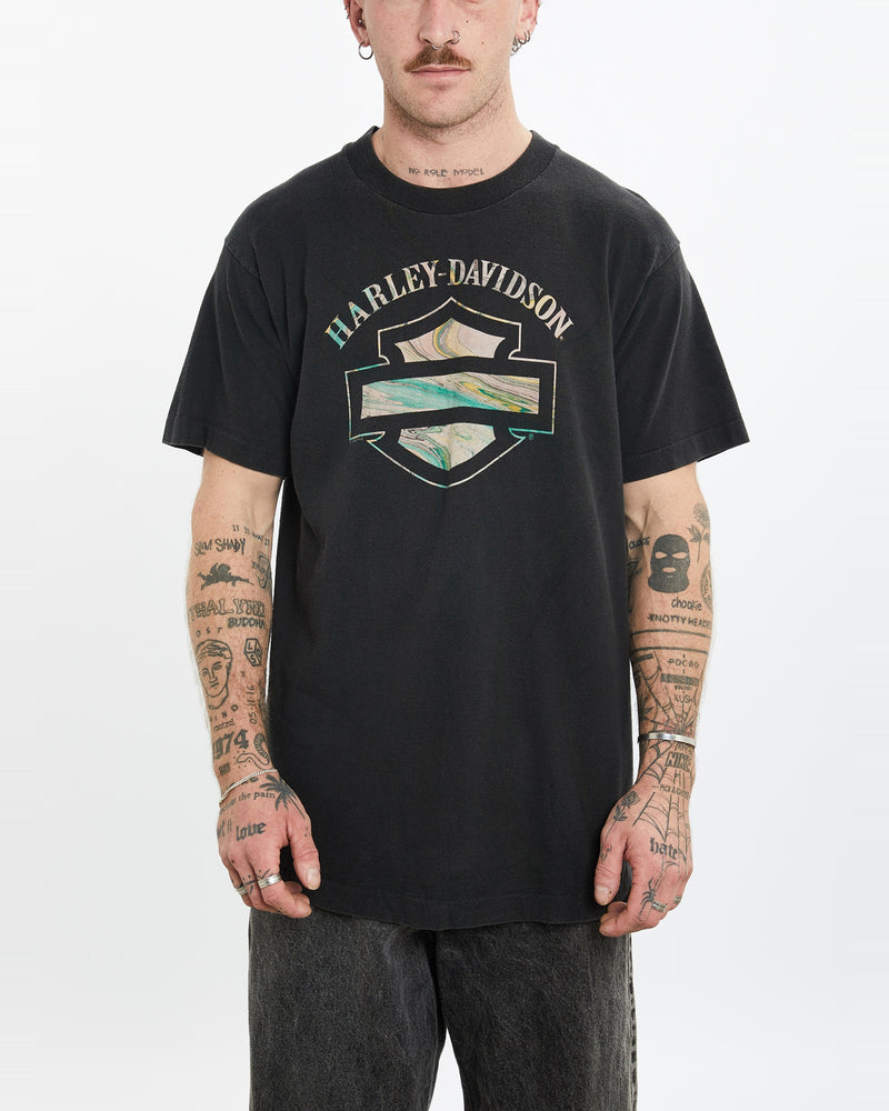 Vintage 1995 Harley Davidson Tee <br>L , The Real Deal , newtown, sydney, australia, thrift store, opshop, preloved, secondhand, sustainable, retro, antique, 70s, 80s, 90s, 2000s, 00s, fashion, clothing, streetwear, trendy, garment, style, boutique, store, shop, archive, sale, cheap, best, top