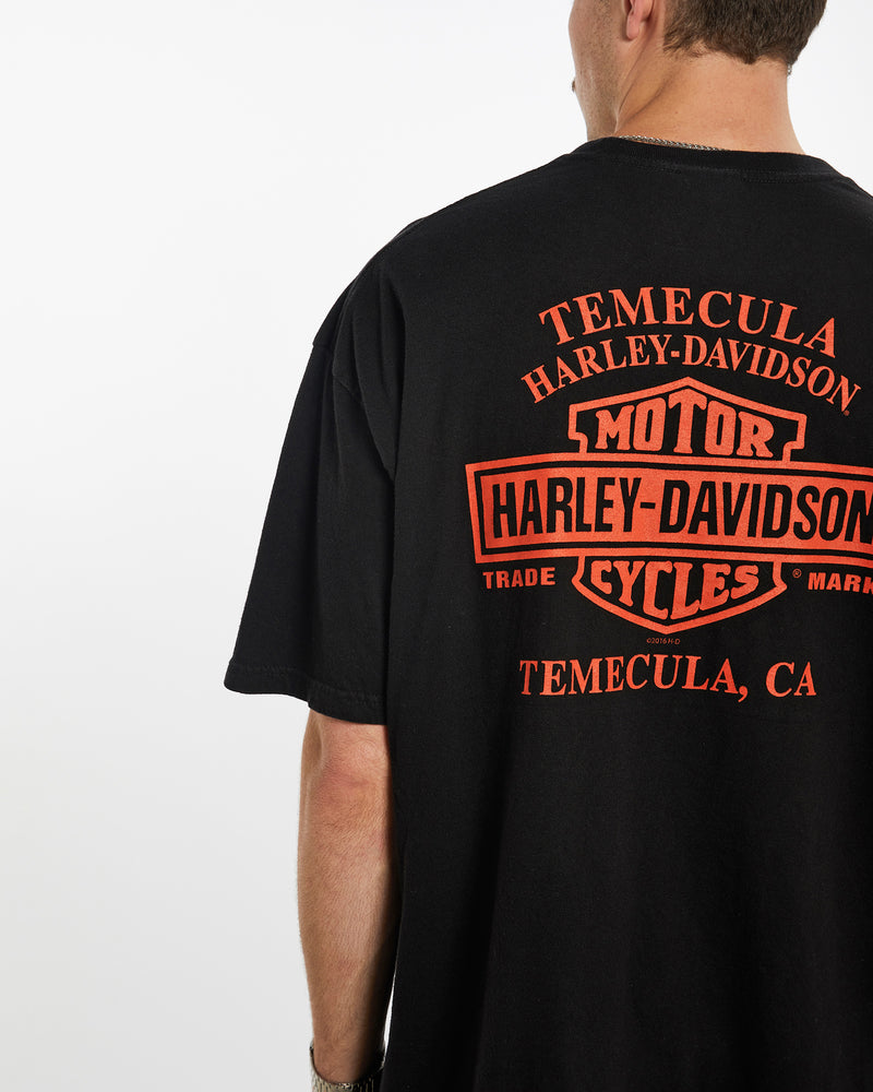 Vintage Harley Davidson Tee <br>XL , The Real Deal , newtown, sydney, australia, thrift store, opshop, preloved, secondhand, sustainable, retro, antique, 70s, 80s, 90s, 2000s, 00s, fashion, clothing, streetwear, trendy, garment, style, boutique, store, shop, archive, sale, cheap, best, top