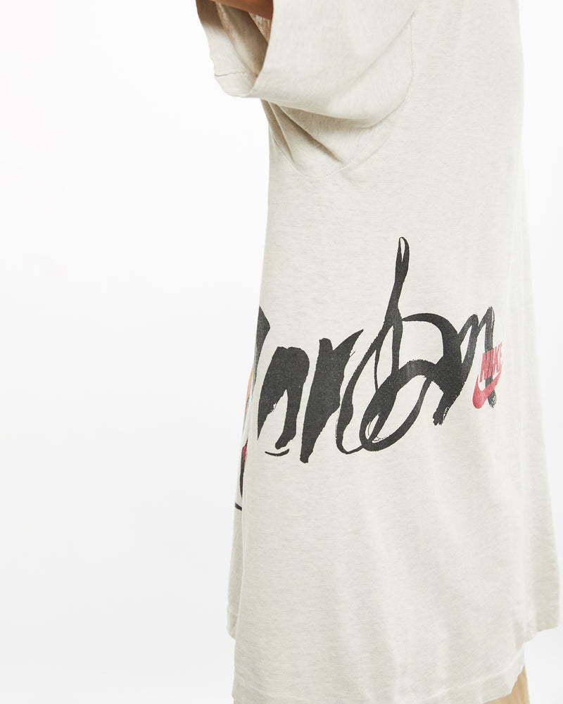 Vintage 90s NBA Jordan Nike Tee <br>L , The Real Deal , newtown, sydney, australia, thrift store, opshop, preloved, secondhand, sustainable, retro, antique, 70s, 80s, 90s, 2000s, 00s, fashion, clothing, streetwear, trendy, garment, style, boutique, store, shop, archive, sale, cheap, best, top