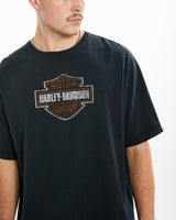 Vintage Harley Davidson Tee <br>XL , The Real Deal , newtown, sydney, australia, thrift store, opshop, preloved, secondhand, sustainable, retro, antique, 70s, 80s, 90s, 2000s, 00s, fashion, clothing, streetwear, trendy, garment, style, boutique, store, shop, archive, sale, cheap, best, top