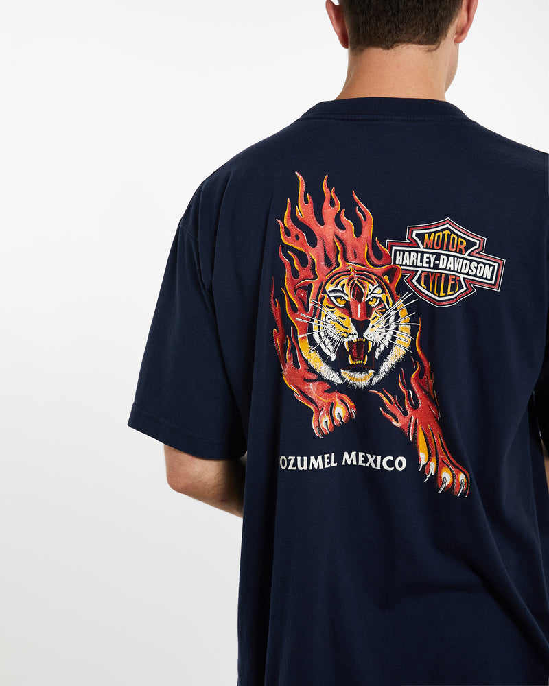 Vintage Harley Davidson Tee <br>XL , The Real Deal , newtown, sydney, australia, thrift store, opshop, preloved, secondhand, sustainable, retro, antique, 70s, 80s, 90s, 2000s, 00s, fashion, clothing, streetwear, trendy, garment, style, boutique, store, shop, archive, sale, cheap, best, top