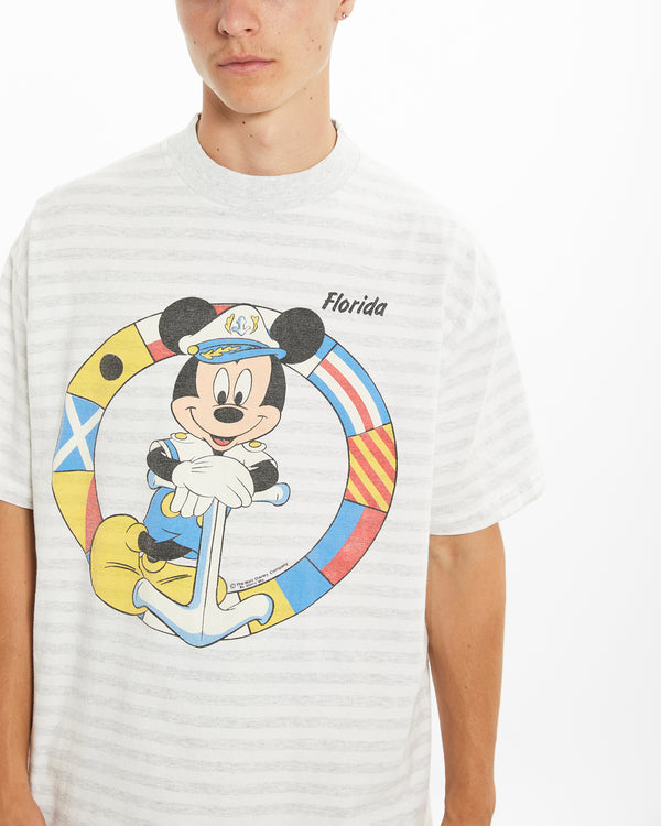 90s Disney Mickey Mouse Florida Tee <br>L