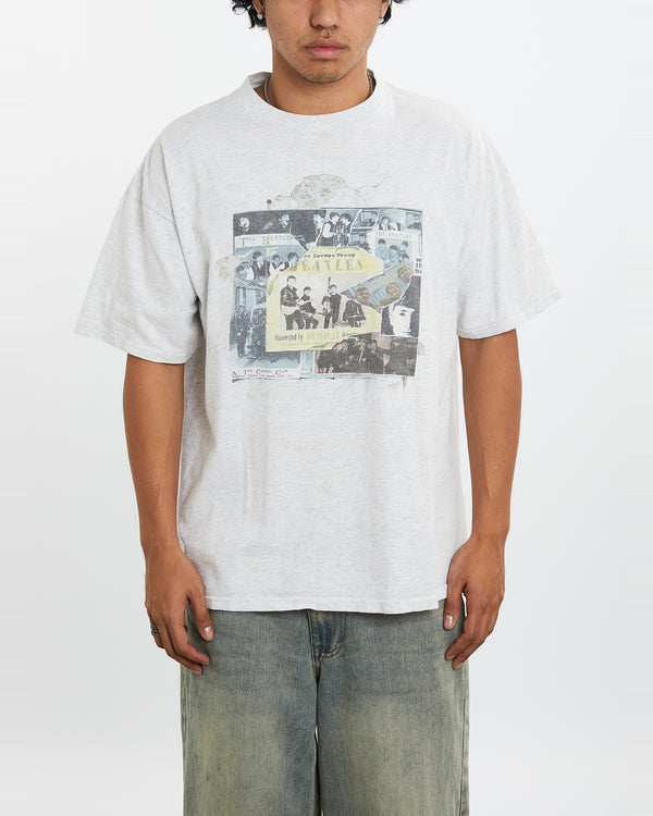 Vintage 1996 Beatles Anthology Tee <br>L , The Real Deal , newtown, sydney, australia, thrift store, opshop, preloved, secondhand, sustainable, retro, antique, 70s, 80s, 90s, 2000s, 00s, fashion, clothing, streetwear, trendy, garment, style, boutique, store, shop, archive, sale, cheap, best, top