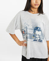 Vintage 1991 MLB Detroit Tigers x Snoopy Tee <br>S , The Real Deal , newtown, sydney, australia, thrift store, opshop, preloved, secondhand, sustainable, retro, antique, 70s, 80s, 90s, 2000s, 00s, fashion, clothing, streetwear, trendy, garment, style, boutique, store, shop, archive, sale, cheap, best, top