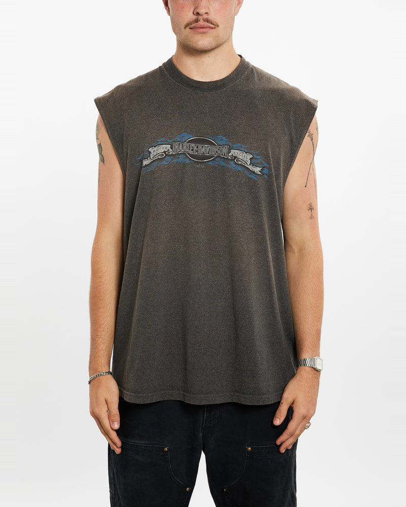 Vintage Harley Davidson Tee <br>XL , The Real Deal , newtown, sydney, australia, thrift store, opshop, preloved, secondhand, sustainable, retro, antique, 70s, 80s, 90s, 2000s, 00s, fashion, clothing, streetwear, trendy, garment, style, boutique, store, shop, archive, sale, cheap, best, top