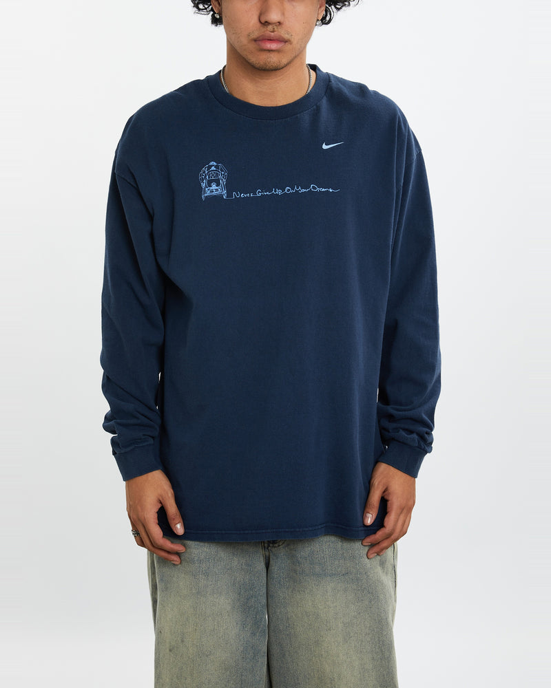 Vintage Nike Paralympic Long Sleeve Tee <br>XL , The Real Deal , newtown, sydney, australia, thrift store, opshop, preloved, secondhand, sustainable, retro, antique, 70s, 80s, 90s, 2000s, 00s, fashion, clothing, streetwear, trendy, garment, style, boutique, store, shop, archive, sale, cheap, best, top