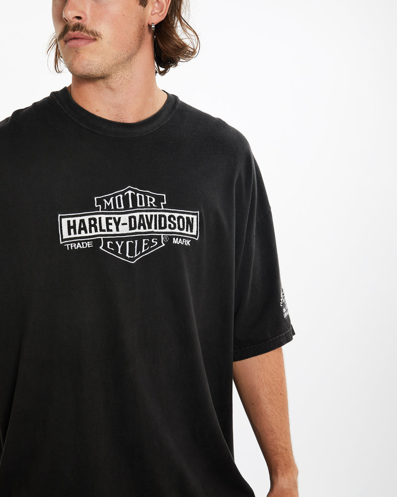 Vintage Harley Davidson Tee <br>XXL , The Real Deal , newtown, sydney, australia, thrift store, opshop, preloved, secondhand, sustainable, retro, antique, 70s, 80s, 90s, 2000s, 00s, fashion, clothing, streetwear, trendy, garment, style, boutique, store, shop, archive, sale, cheap, best, top