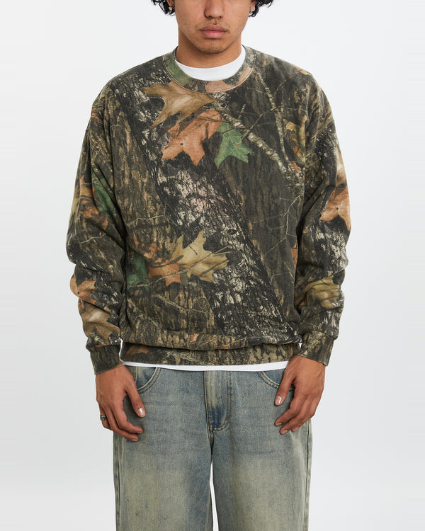 Vintage Realtree Camo Sweatshirt <br>L , The Real Deal , newtown, sydney, australia, thrift store, opshop, preloved, secondhand, sustainable, retro, antique, 70s, 80s, 90s, 2000s, 00s, fashion, clothing, streetwear, trendy, garment, style, boutique, store, shop, archive, sale, cheap, best, top