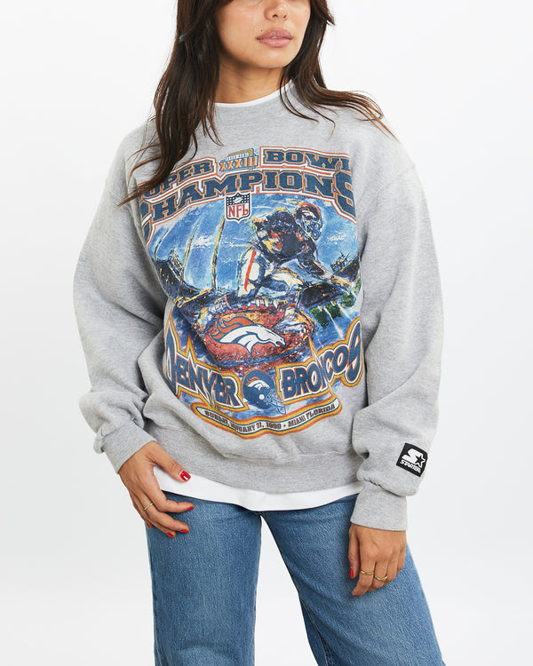 1999 NFL Denver Broncos Sweatshirt <br>XXS