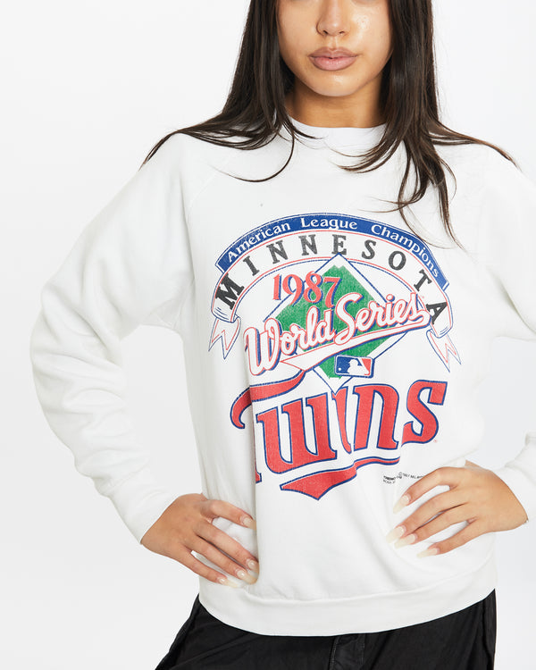 1987 MLB Minnesota Twins Sweatshirt <br>S