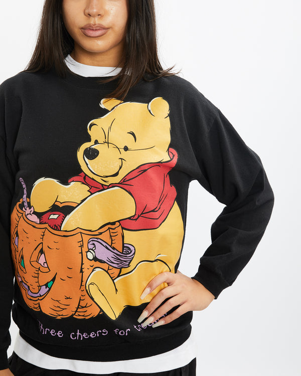 Vintage Disney Winnie The Pooh Halloween Sweatshirt <br>S