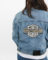 Vintage Harley Davidson Denim Jacket <br>XXS
