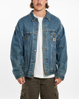 Vintage Carhartt Denim Jacket <br>XXL , The Real Deal , newtown, sydney, australia, thrift store, opshop, preloved, secondhand, sustainable, retro, antique, 70s, 80s, 90s, 2000s, 00s, fashion, clothing, streetwear, trendy, garment, style, boutique, store, shop, archive, sale, cheap, best, top