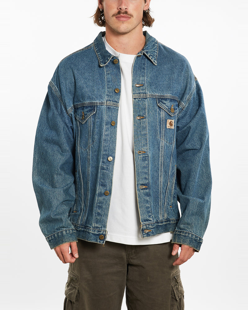 Vintage Carhartt Denim Jacket <br>XXL , The Real Deal , newtown, sydney, australia, thrift store, opshop, preloved, secondhand, sustainable, retro, antique, 70s, 80s, 90s, 2000s, 00s, fashion, clothing, streetwear, trendy, garment, style, boutique, store, shop, archive, sale, cheap, best, top