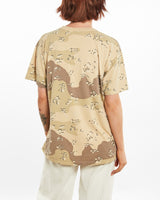 Vintage Desert Camo Tee <br>M , The Real Deal , newtown, sydney, australia, thrift store, opshop, preloved, secondhand, sustainable, retro, antique, 70s, 80s, 90s, 2000s, 00s, fashion, clothing, streetwear, trendy, garment, style, boutique, store, shop, archive, sale, cheap, best, top