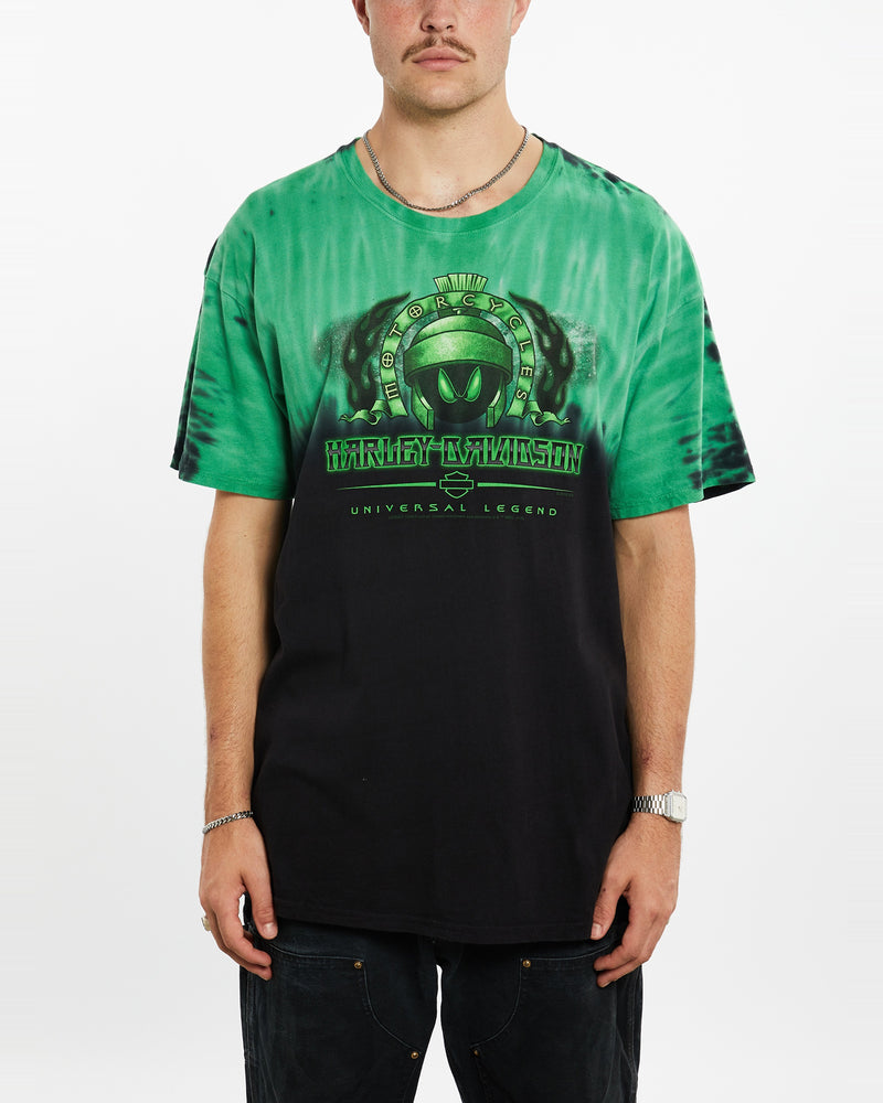 Vintage Harley Davidson Looney Tunes Tee <br>XL , The Real Deal , newtown, sydney, australia, thrift store, opshop, preloved, secondhand, sustainable, retro, antique, 70s, 80s, 90s, 2000s, 00s, fashion, clothing, streetwear, trendy, garment, style, boutique, store, shop, archive, sale, cheap, best, top