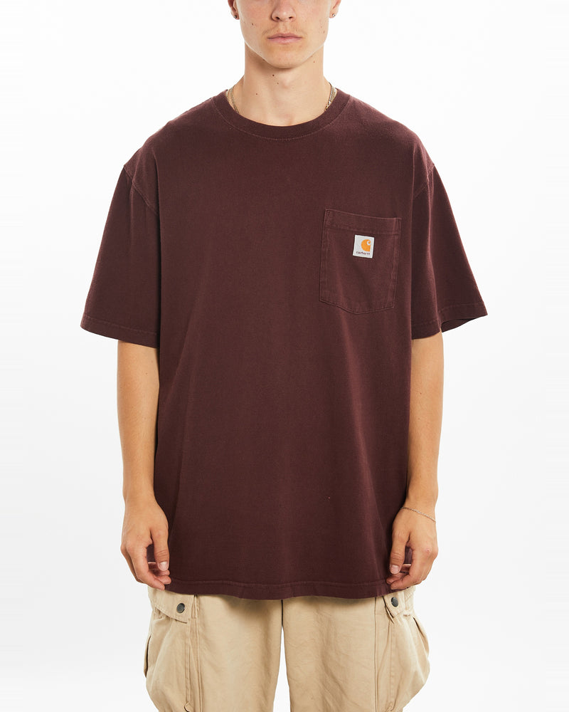 Vintage Carhartt Pocket Tee <br>XL , The Real Deal , newtown, sydney, australia, thrift store, opshop, preloved, secondhand, sustainable, retro, antique, 70s, 80s, 90s, 2000s, 00s, fashion, clothing, streetwear, trendy, garment, style, boutique, store, shop, archive, sale, cheap, best, top