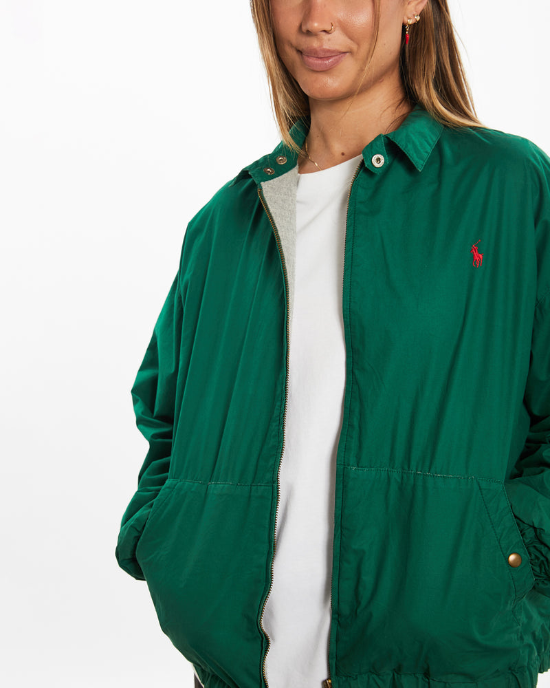 Vintage 90s Polo Ralph Lauren Hooded Harington Jacket <br>M , The Real Deal , newtown, sydney, australia, thrift store, opshop, preloved, secondhand, sustainable, retro, antique, 70s, 80s, 90s, 2000s, 00s, fashion, clothing, streetwear, trendy, garment, style, boutique, store, shop, archive, sale, cheap, best, top