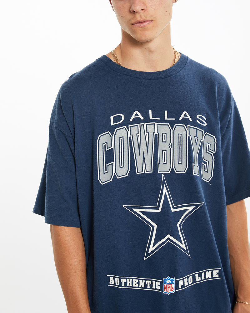 Vintage NFL Dallas Cowboys Tee <br>XL , The Real Deal , newtown, sydney, australia, thrift store, opshop, preloved, secondhand, sustainable, retro, antique, 70s, 80s, 90s, 2000s, 00s, fashion, clothing, streetwear, trendy, garment, style, boutique, store, shop, archive, sale, cheap, best, top