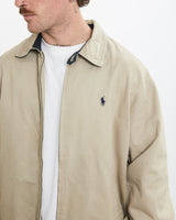 Vintage 90s Polo Ralph Lauren Harrington Jacket <br>L , The Real Deal , newtown, sydney, australia, thrift store, opshop, preloved, secondhand, sustainable, retro, antique, 70s, 80s, 90s, 2000s, 00s, fashion, clothing, streetwear, trendy, garment, style, boutique, store, shop, archive, sale, cheap, best, top