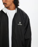 Vintage 90s Playboy Windbreaker Jacket <br>L , The Real Deal , newtown, sydney, australia, thrift store, opshop, preloved, secondhand, sustainable, retro, antique, 70s, 80s, 90s, 2000s, 00s, fashion, clothing, streetwear, trendy, garment, style, boutique, store, shop, archive, sale, cheap, best, top