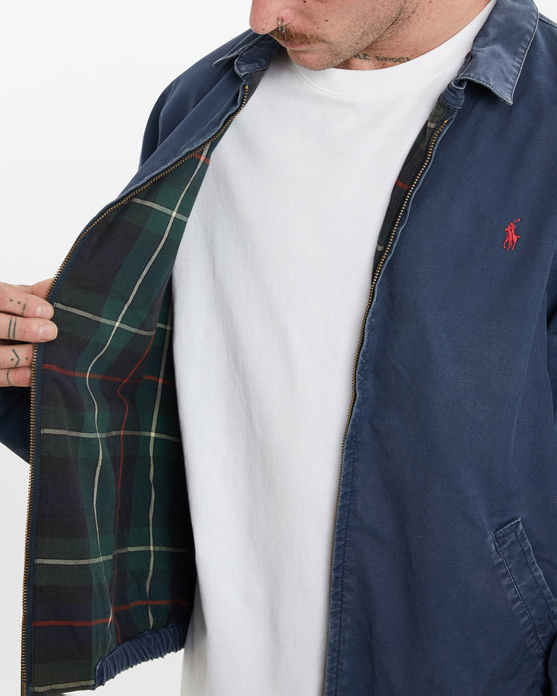 Vintage 90s Polo Ralph Lauren Harrington Jacket <br>L , The Real Deal , newtown, sydney, australia, thrift store, opshop, preloved, secondhand, sustainable, retro, antique, 70s, 80s, 90s, 2000s, 00s, fashion, clothing, streetwear, trendy, garment, style, boutique, store, shop, archive, sale, cheap, best, top
