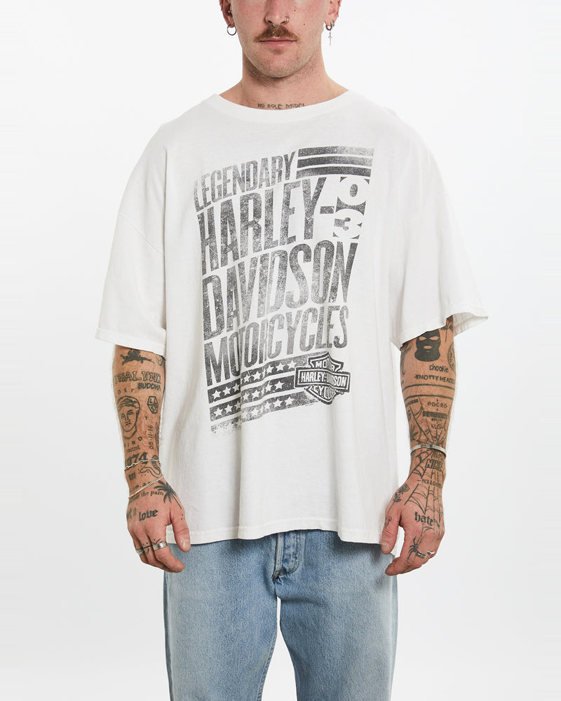 Vintage Harley Davidson Tee <br>L , The Real Deal , newtown, sydney, australia, thrift store, opshop, preloved, secondhand, sustainable, retro, antique, 70s, 80s, 90s, 2000s, 00s, fashion, clothing, streetwear, trendy, garment, style, boutique, store, shop, archive, sale, cheap, best, top