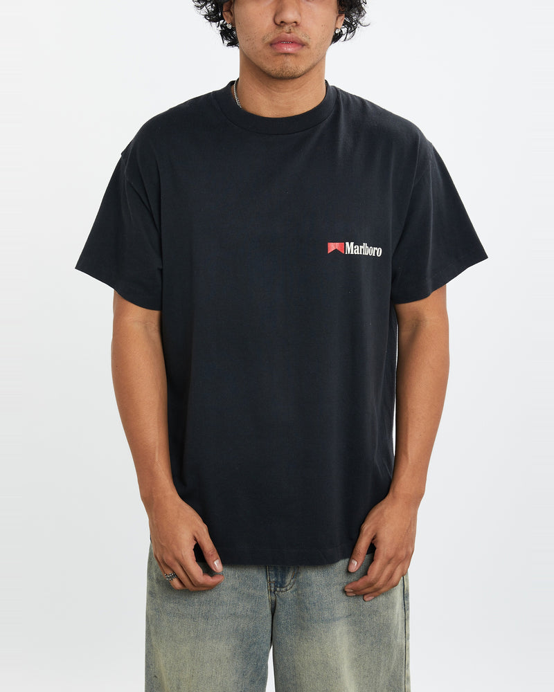 Vintage 90s Marlboro Cigarettes Tee <br>L , The Real Deal , newtown, sydney, australia, thrift store, opshop, preloved, secondhand, sustainable, retro, antique, 70s, 80s, 90s, 2000s, 00s, fashion, clothing, streetwear, trendy, garment, style, boutique, store, shop, archive, sale, cheap, best, top
