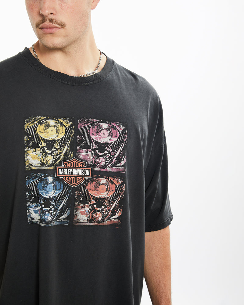 Vintage Harley Davidson Tee <br>XL , The Real Deal , newtown, sydney, australia, thrift store, opshop, preloved, secondhand, sustainable, retro, antique, 70s, 80s, 90s, 2000s, 00s, fashion, clothing, streetwear, trendy, garment, style, boutique, store, shop, archive, sale, cheap, best, top