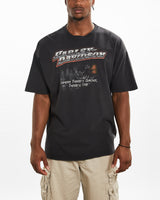 Vintage Harley Davidson Tee <br>XL , The Real Deal , newtown, sydney, australia, thrift store, opshop, preloved, secondhand, sustainable, retro, antique, 70s, 80s, 90s, 2000s, 00s, fashion, clothing, streetwear, trendy, garment, style, boutique, store, shop, archive, sale, cheap, best, top