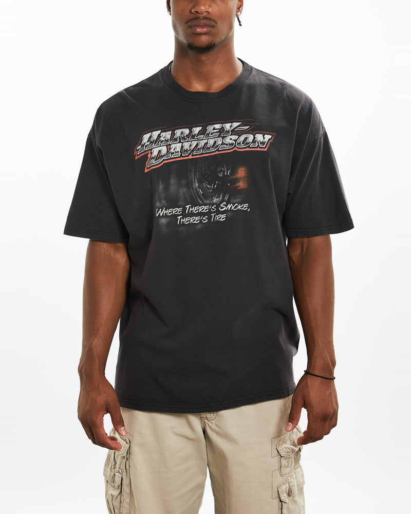 Vintage Harley Davidson Tee <br>XL , The Real Deal , newtown, sydney, australia, thrift store, opshop, preloved, secondhand, sustainable, retro, antique, 70s, 80s, 90s, 2000s, 00s, fashion, clothing, streetwear, trendy, garment, style, boutique, store, shop, archive, sale, cheap, best, top