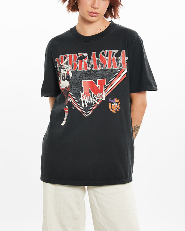 90s NCAA University of Nebraska Huskers Tee <br>M