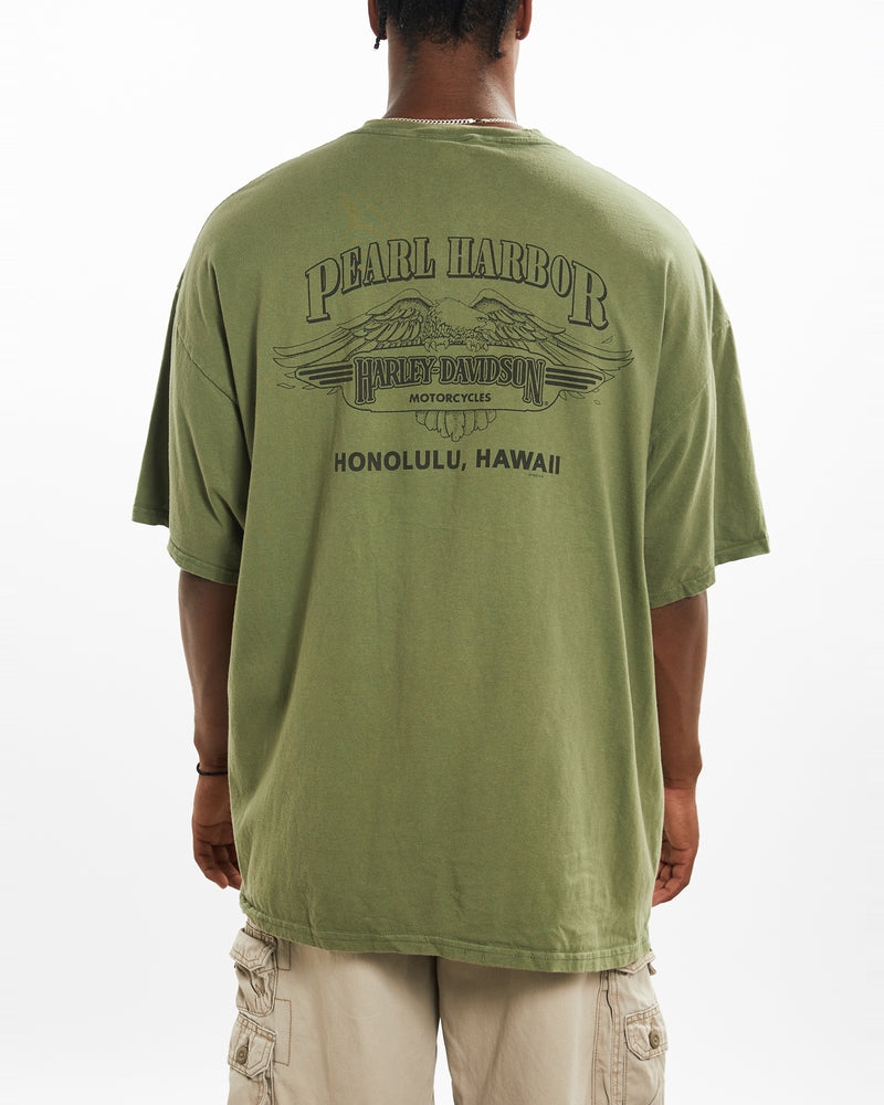 Vintage 1998 Harley Davidson Tee <br>XXL , The Real Deal , newtown, sydney, australia, thrift store, opshop, preloved, secondhand, sustainable, retro, antique, 70s, 80s, 90s, 2000s, 00s, fashion, clothing, streetwear, trendy, garment, style, boutique, store, shop, archive, sale, cheap, best, top