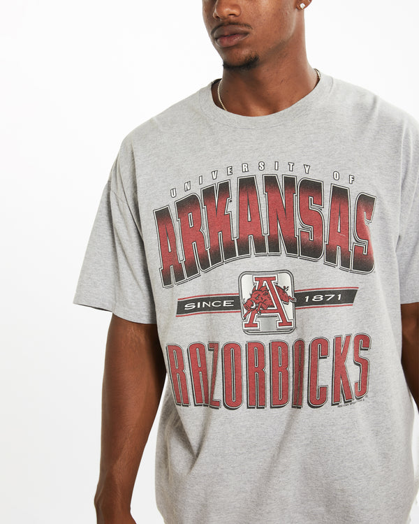 90s NCAA Arkansas Razorbacks Tee <br>XL