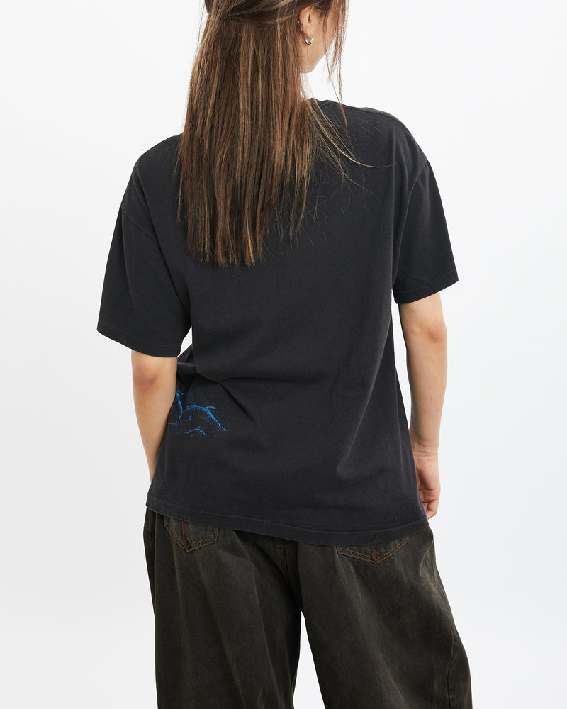 Vintage 90s Panama City Beach Dolphin Wildlife Tee <br>S , The Real Deal , newtown, sydney, australia, thrift store, opshop, preloved, secondhand, sustainable, retro, antique, 70s, 80s, 90s, 2000s, 00s, fashion, clothing, streetwear, trendy, garment, style, boutique, store, shop, archive, sale, cheap, best, top