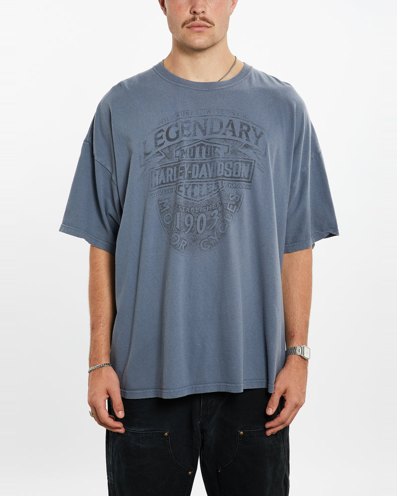 Vintage Harley Davidson Tee <br>XL , The Real Deal , newtown, sydney, australia, thrift store, opshop, preloved, secondhand, sustainable, retro, antique, 70s, 80s, 90s, 2000s, 00s, fashion, clothing, streetwear, trendy, garment, style, boutique, store, shop, archive, sale, cheap, best, top