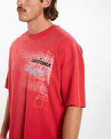 Vintage Daytona 500 Racing Tee <br>XXL , The Real Deal , newtown, sydney, australia, thrift store, opshop, preloved, secondhand, sustainable, retro, antique, 70s, 80s, 90s, 2000s, 00s, fashion, clothing, streetwear, trendy, garment, style, boutique, store, shop, archive, sale, cheap, best, top