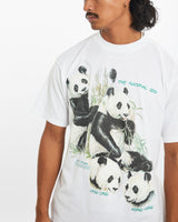 Vintage 90s National Zoo Panda Wildlife Tee <br>M , The Real Deal , newtown, sydney, australia, thrift store, opshop, preloved, secondhand, sustainable, retro, antique, 70s, 80s, 90s, 2000s, 00s, fashion, clothing, streetwear, trendy, garment, style, boutique, store, shop, archive, sale, cheap, best, top