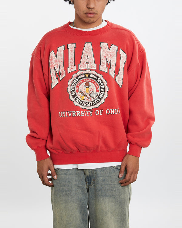 Vintage University of Miami Ohio Sweatshirt <br>L