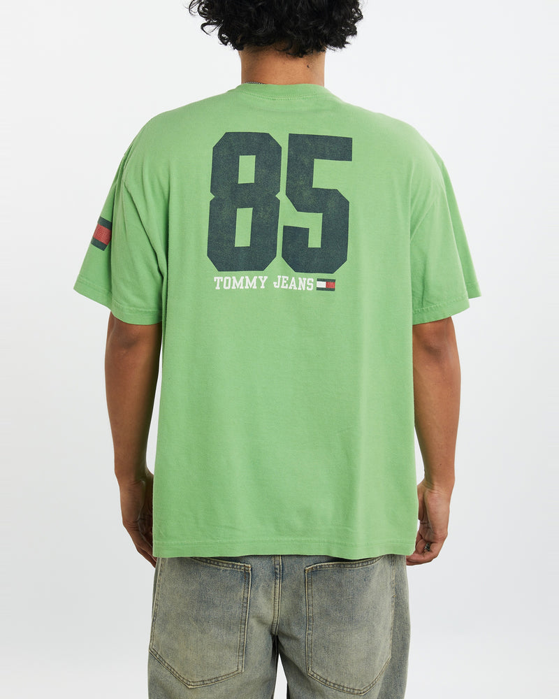 Vintage 90s Tommy Hilfiger Jeans Tee <br>L , The Real Deal , newtown, sydney, australia, thrift store, opshop, preloved, secondhand, sustainable, retro, antique, 70s, 80s, 90s, 2000s, 00s, fashion, clothing, streetwear, trendy, garment, style, boutique, store, shop, archive, sale, cheap, best, top